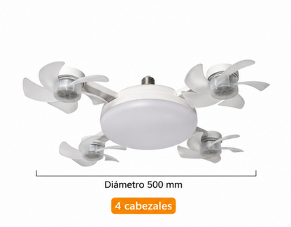 VENTILADOR DE TECHO 2 EN 1