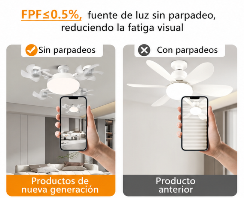 VENTILADOR DE TECHO 2 EN 1